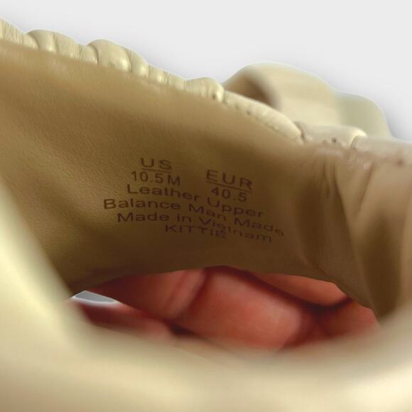 Sam Edelman Kittie Heeled Slide Sandals Cream Size 10.5 - Picture 8 of 8